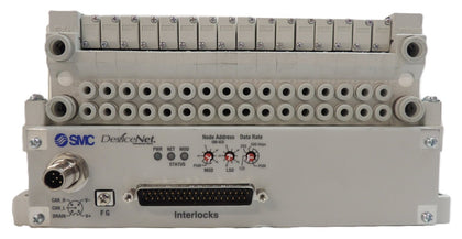 SMC VV5Q11-16-X3319V 16-Port Manifold Module EX420-SDN2-X4 Working