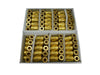 Swagelok B-500-8-2 Brass Elbow Connector Reseller Lot of 70 New Surplus