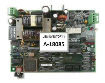 Schumacher 1730-7015 Pneumatic System CPU Board PCB 3500-0030 Working Surplus