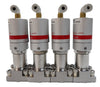 Fujikin FPR-NSDT-21-6.35UGC Metal Diaphragm Valve Reseller Lot of 4 New