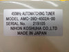 Nihon Koshuha AMC-39D-4502A-00 450MHz RF Automatching Manual Tuner Working