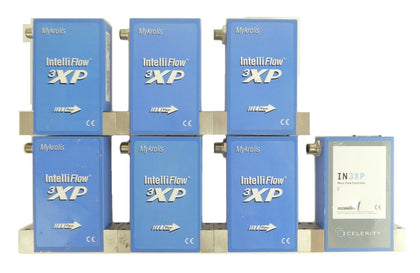 Celerity Mykrolis IN3XP Mass Flow Controller MFC AASGD40W1 AAKGD300 Lot of 7