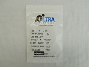 Parker Seals 2-334 O-Ring Ultra Parofluor Seal FF352 Reseller Lot of 2 New