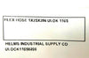 Helms Industrial Supply ULOCK 11050200 Flex Hose New Surplus