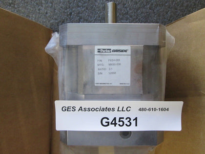 Parker PX34-003 GEAR HEAD NEMA 34 Bayside ASM 61-106247A41