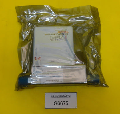 Brooks Instruments 0550EB25H1EA Mass Flow Controller MFC 0550E 200 SLM H2 New