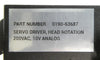 NSK Head Rotation Servo Set Driver 0190-63687 Motor 0190-63686 AMAT Working