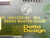 Delta Design 1661333-502 68000 Master Board PCB 1661332-401 Used Working