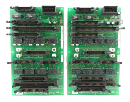 TEL Tokyo Electron 1D81-000299-16 Backplane Interface PCB TYB415-1/RF Lot of 2