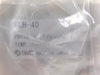 SMC XLH-40 High Vacuum Angle Valve KF40 New Surplus