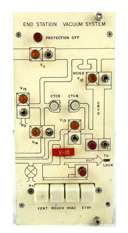 Varian Ion Implant Systems D70854-1 End Station Vacuum System Module Working