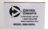 Control Concepts 3096-2002A SCR Power Controller AMAT 0190-43083 Working