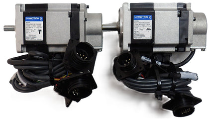 Sanyo Denki R2AA06010FCS03M AC Servo Motor Reseller Lot of 2 Working Surplus