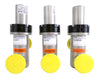 Nor-Cal Products 3870-01244 Angle Valve AMAT Reseller Lot of 3 Working
