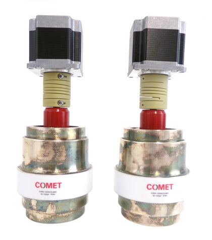 Comet CVMN-1000AC/5-BEC Variable Vacuum Capacitor Lot of 2 Working