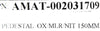 AMAT Applied Materials 0020-31709 150mm 6" Pedestal with Lip Seals Working Spare