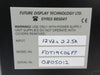Future Display Technology FDT19C06FP 19” Touch Screen No Stylus Used Working