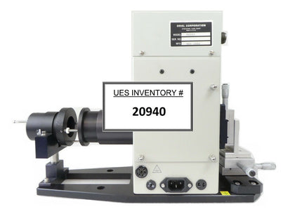 Ultrapointe 1000 UV Arc Lamp Focusing Lens Module Oriel 66003 Micrometer Working