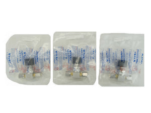 Fujikin FUND-71G-6.35-2 Diaphragm Soft-Seal Valve Reseller Lot of 3 New Surplus