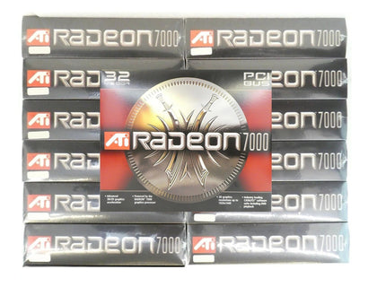 ATI Technologies 100-430290 Radeon 7000 VGA PCI 32 MB DDR Reseller Lot of 13 New