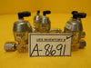 Motoyama SUSF316L Pneumatic Valve Normally Closed UCV Series Lot of 5 Used