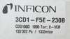 Inficon 3CD1-F5E-230B Diaphragm Gauge Baratron Manometer CDG100D New Surplus