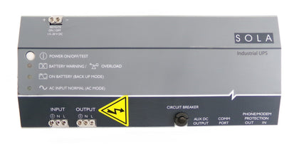 SOLA HD SDU 850-5 DIN Rail Industrial UPS Power Supply Working