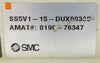 SMC SS5V1-15-DUX00300 15-Port Pneumatic Manifold AMAT 0190-76347 Working Surplus