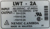Nemic-Lambda LWT-2A A1 +15VDC Power Supply V81-306402-3 Reseller Lot of 2 New