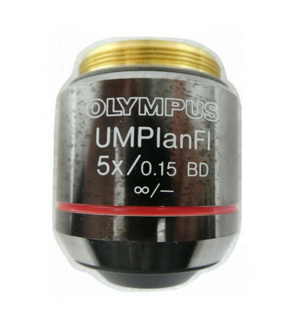 Olympus Microscopy UMPlanFI 5x/0.15 BD ∞/- Microscope Objective Working