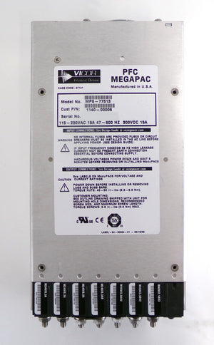 Vicor MP6-77513 Power Supply MegaPAC AMAT 1140-00006 Lot of 2 Working