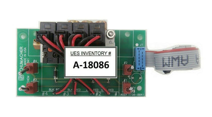 Schumacher 1730-0041 Pneumatic Solenoid Board PCB 1731-0041 Working Surplus