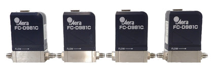 Aera FC-D981C Mass Flow Controller MFC 10000 SCCM Lot of 4 Surplus
