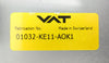 VAT 01032-KE11-AOK1 Mini UHV Gate Valve Assembly W/Purge Working Surplus