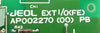 JEOL AP002270(00) I/O PCB Card EXT I/O(FE) JSM-6300F SEM Working Surplus