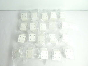 ASM 16-322143B06 Manual Valve Shutoff Spacer Reseller Lot of 20 New Surplus
