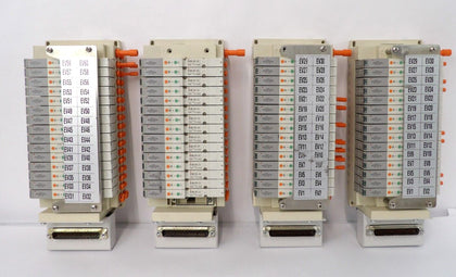 SMC SS5V1-DUQ00581 SS5V1-DUQ00578 15-Port Pneumatic Manifold Lot of 4 Working