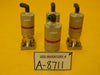 Fujikin 059577 Pneumatic Valve Normally Closed 316L-P Lot of 4 Used Working