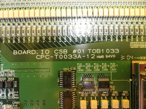 TEL Tokyo Electron CPC-T0033A-12 IO CSB Board HA-012 Assembly Lithius Working