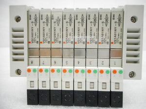 SMC VV5Q11-08-DAJ00907 8-Port Pneumatic Manifold ASM 50-125207A20 New