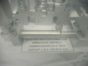 Carten 1018-538 Moisture Analyzer Connection New Surplus