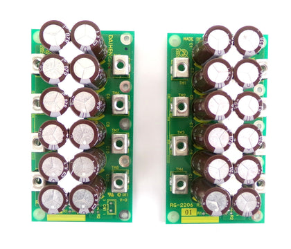 Daihen RG-220601 RF Generator Capacitor Board PCB RG-2206 Lot of 2 Working