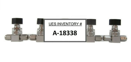 Fujikin 076776 Manual Open/Closed Diaphragm Valve KPJL7001 Reseller Lot of 5