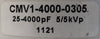 Jennings CMV1-4000-0605 CMV1-4000-0305 Vacuum Capacitor Lot of 2 Working