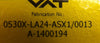 VAT 0530X-LA24-ASX1 Wafer Transfer Slit Valve L-MOTION Working Surplus