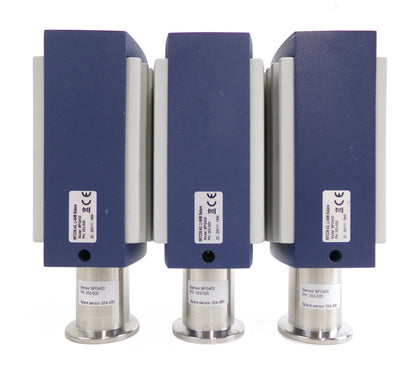 Inficon 353-500 Pirani Vacuum Gauge BPG400 Reseller Lot of 3 Working Surplus