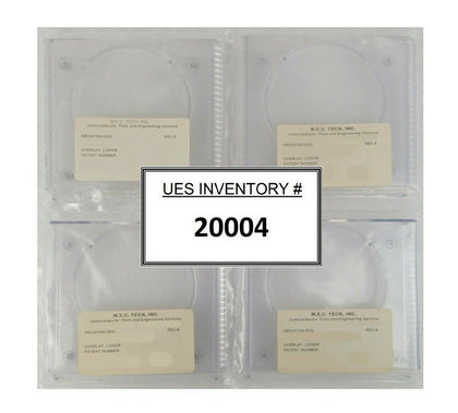 M.E.C. Tech MEC81104-202L Overlay Lower AMAT Applied Materials Lot of 4 New