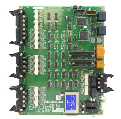 TEL Tokyo Electron 1181-000853-V1 I/O TTLD03-11 DSPP128B PCB 2184-020943-V1 New