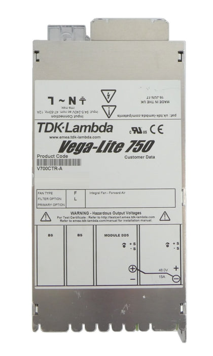 TDK-Lambda V700CTR-A Power Supply Vega-Lite 750 AB Sciex Working