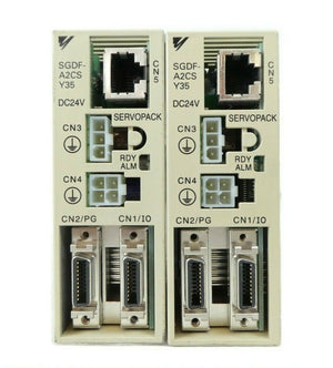 Yaskawa Electric SGDF-A2CSY535 Driver AMAT Reseller Lot of 2 Producer Working